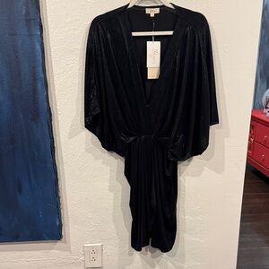 Elan Black Mini Dress